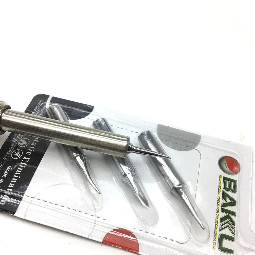 BAKU Electric Soldering Iron Kit Rework Station Handle for 936 878L 601D 5