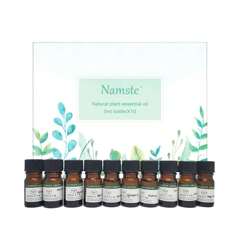 5ML 에센셜 오일 샘플 호텔 꽃 향수 가습기에 적합 자동차 전기 아로마 기관총 공기 청정기 청정기