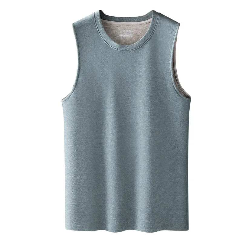 Winter Men's Thermal Underwear Cashmere Warm Comfortable Soft Clothes Thermal Underwear For Men Autumn Winter Thicker Warm Vest 2