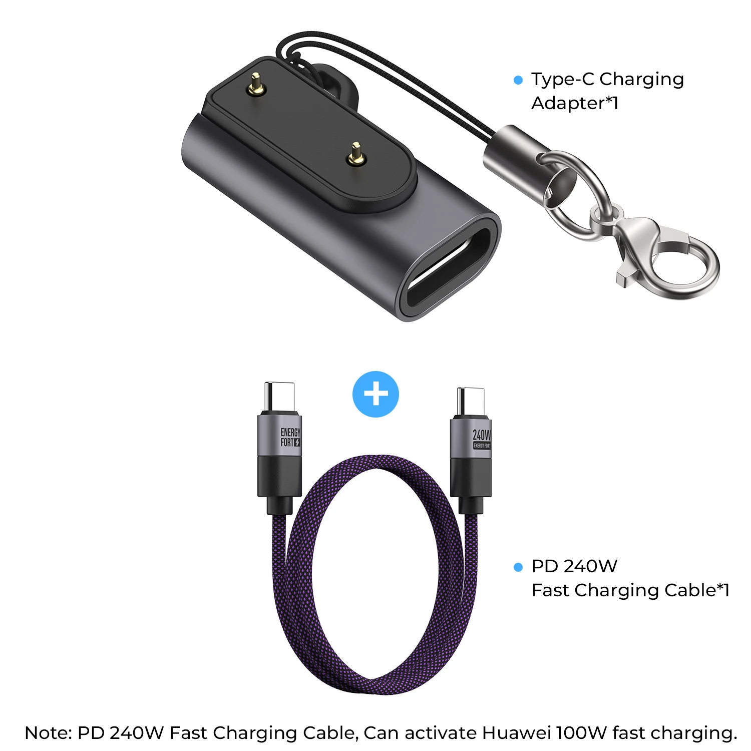 Universal USB-C Smartwatch Charging Cable Adapter