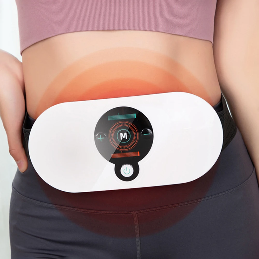 EMS masažer za abdominalni vitak, električni trenažer za struk, pojas za sagorijevanje masti i celulita, grijanje mišića, masaža, mršavljenje, pulsiranje_voghion.com