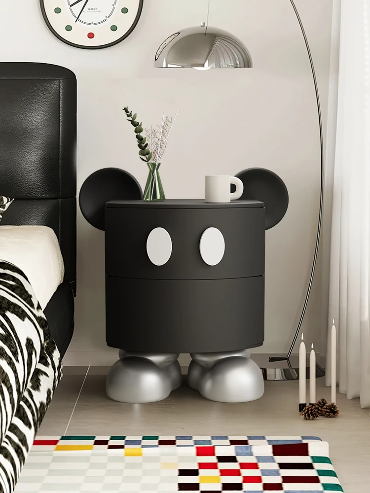 bedroom creative bedside table shelves sofa small side table drawer storage for children's bedside tables
