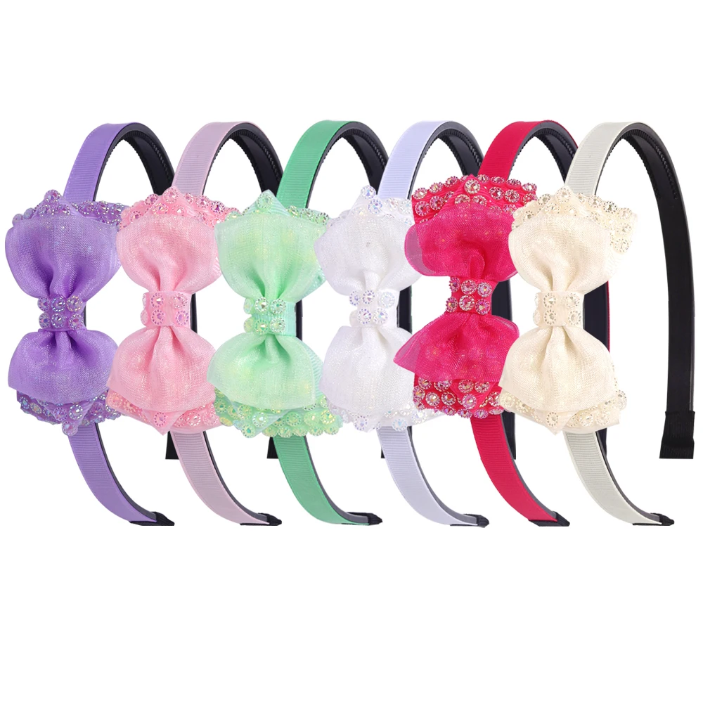 New Hot Selling Ladies Fashion Bow Headband Casual Clever Accessories Headband Six Colors Let The Choice Of Hair Accessories палетка теней для век divage symbolism of colors ladies