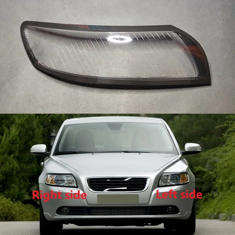 Evan-Fischer Left Side Headlight For 2008–2011 Volvo S40 & V50 – Direct Replacement With Bulbs Included