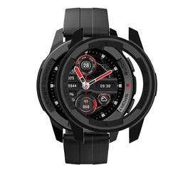 Enhanced Shockproof Protective Case for Smartwatch Dial - Anti - Scratch Cover Shell Accessories (Black)