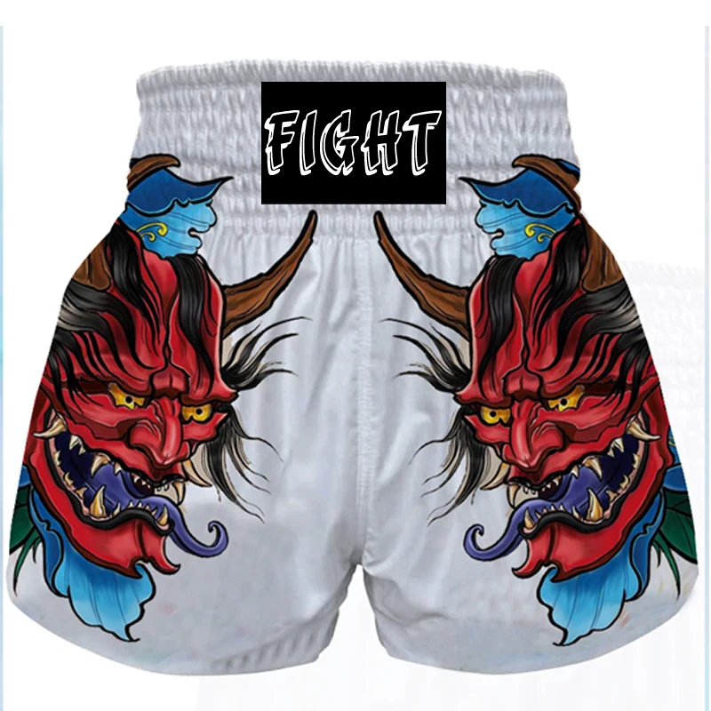 Custom men's Fighting Shorts Boxing MMA Fighting BJJ fitness Muay Thai Taekwondo