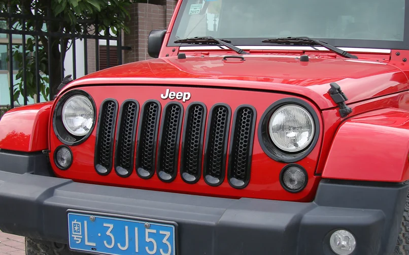 

Заготовка радиатора Wrangler черного цвета для jeep for wrangler forJK для J019
