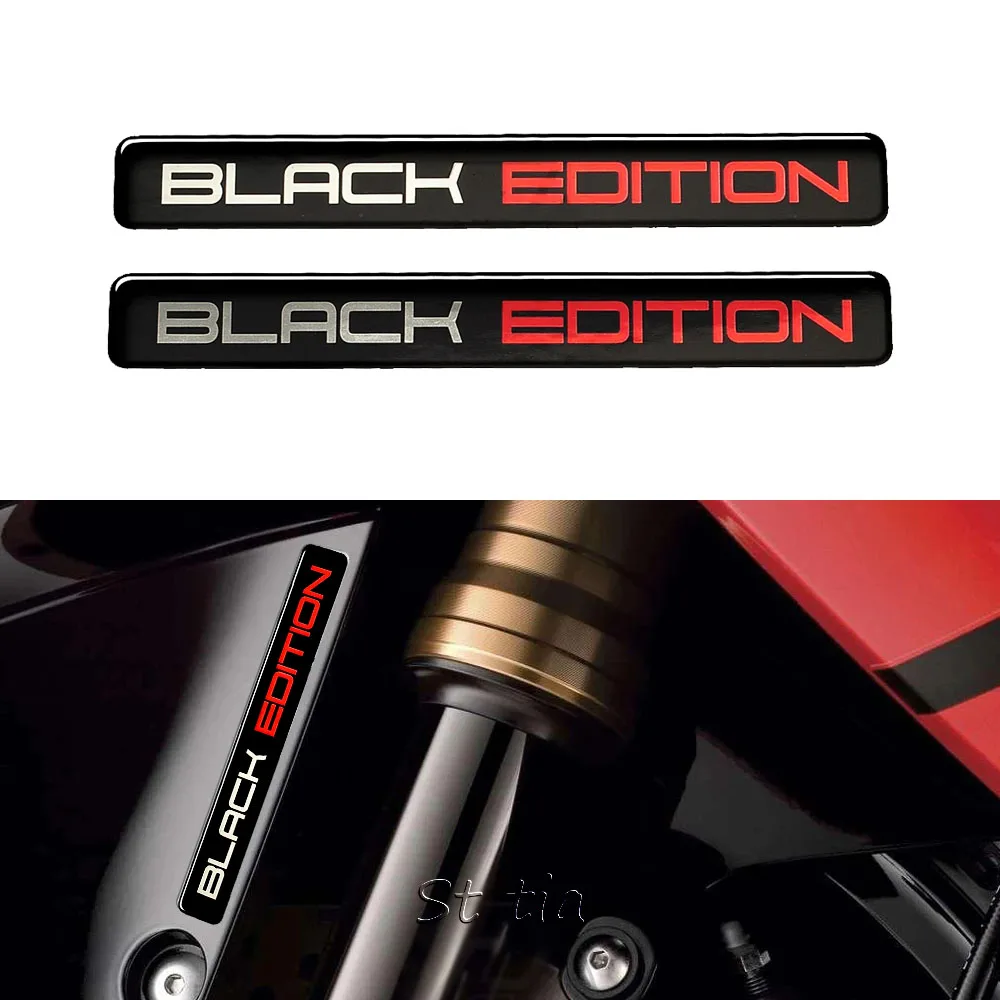 Car Styling Black Edition Sticker Car Emblem Per Honda Kawasaki Bmw Suzuki Aprilia Moto Moto Decal Stickers