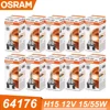 OSRAM H15 12V 15/55W 3200K 64176 Original Line Bulb OEM Headlight Daytime Running Light OEM Quality Bulb For Golf Audi Q7 1