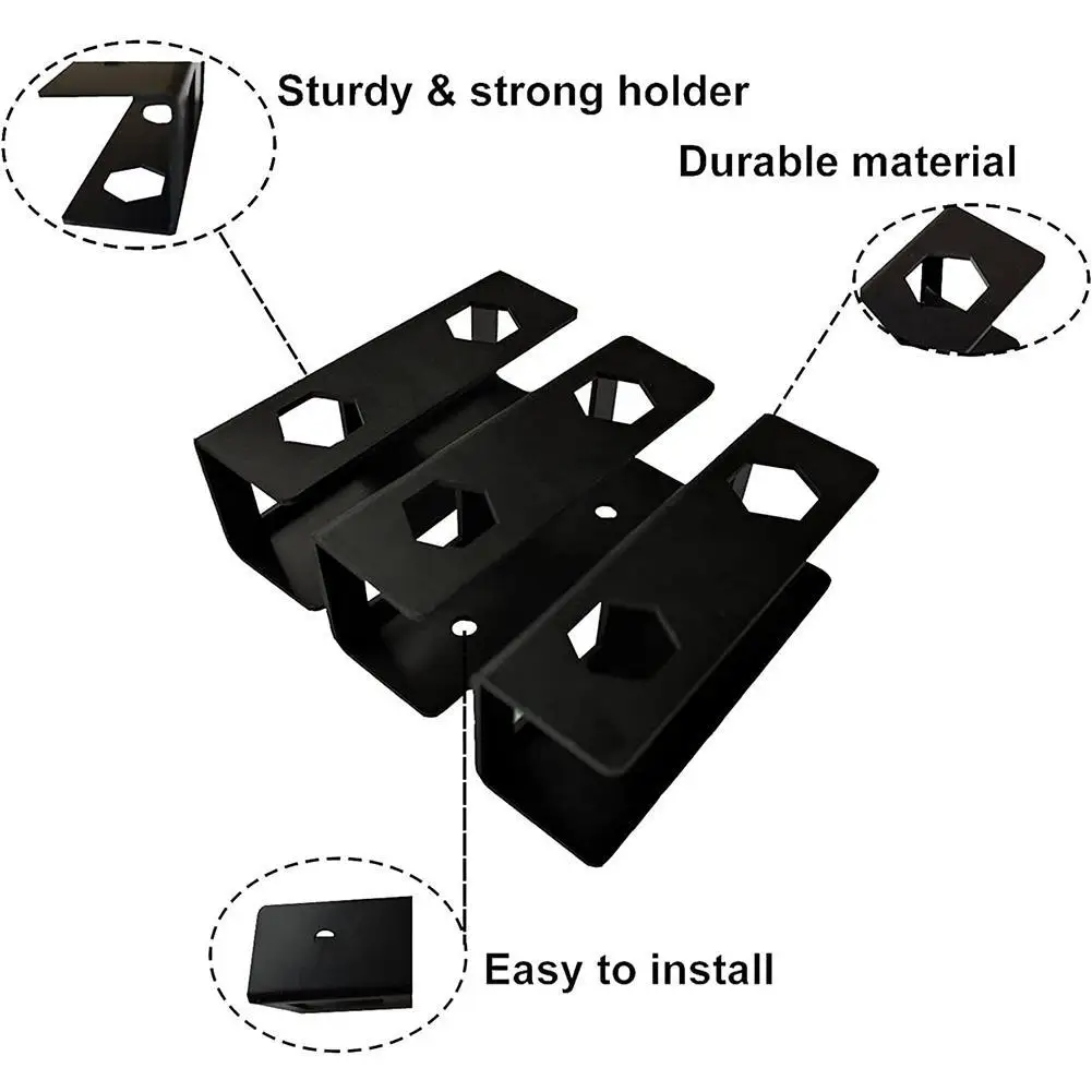 Adjustable Foldable Under Desk Laptop Storage Holder Mount Bracket Screw Space Saving Under Table Notebook Organizer Suppor Laptop Stand
