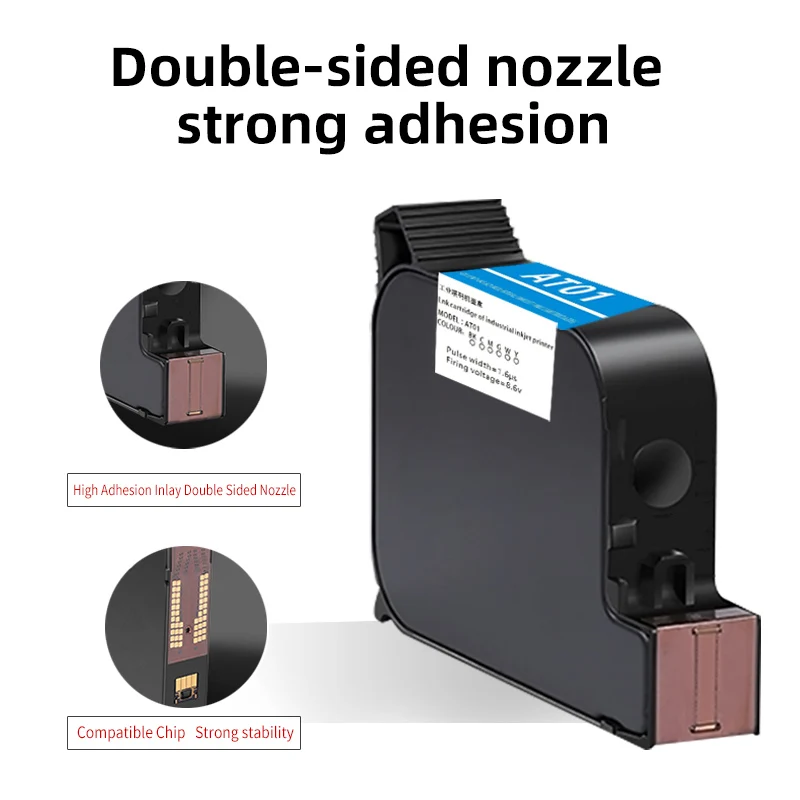 Ink Cartridge Inkjet Ink Cartridge High Adhesion Solvent Quick-drying Suitable For Inkjet Printer 2588/2580/JS12/JS10 Non-encrypted General Model