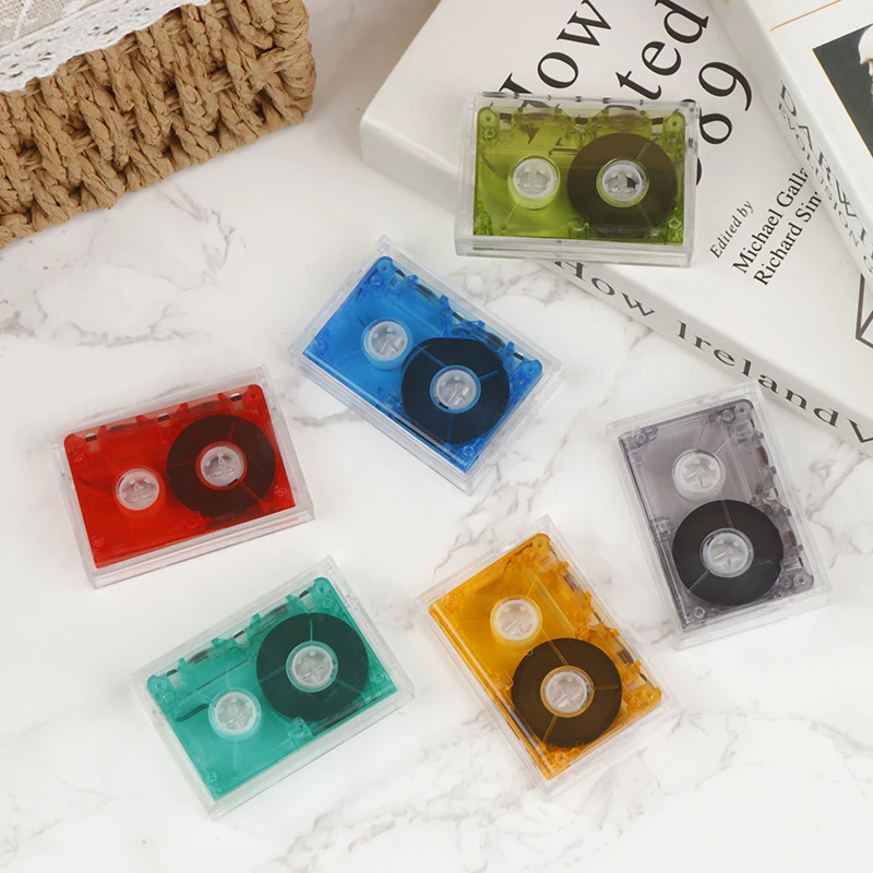 5*3.4CM Standard Cassette Blank Tape Player Empty 60 Minutes Magnetic Audio Tape Recording Speech Music Recording