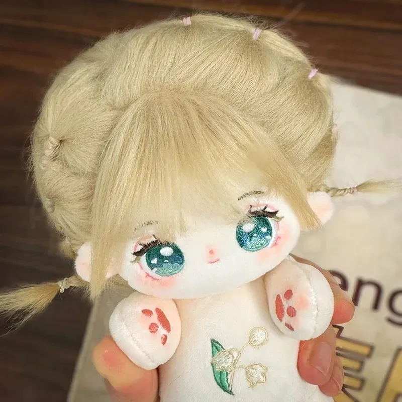 20cm Kawaii Plush Cotton Doll Can Change Clothes Diy Dress Up Soft Stuffed Plush Toys Collection Kids Birthday Gifts