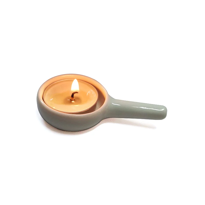 Candle Holders Ceramic Candle Holder Wax Melt Oil Burner Diffuser Fragrance Tray