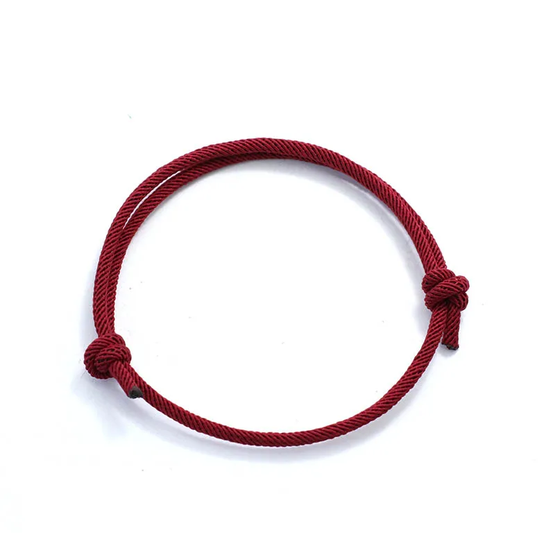 جديد اليدوية قابل للتعديل حبل سوار الرجال 4 مللي م...