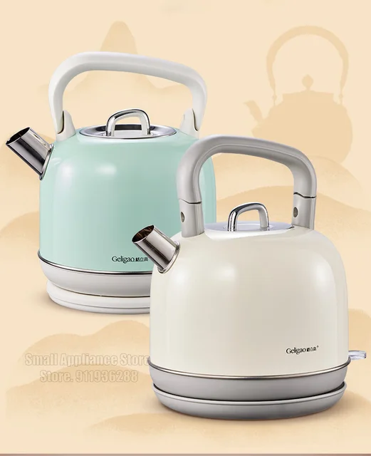 1800ML 220V Electric Kettle 2L/3L Capacity 304 Stainless Steel Inner Water  Boiling Kettle Pot Fast Heating Home Appliance