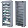 Multilayer Nonwoven Fabric Detachable Shoe Rack Dustproof Shoe Cabinet Home Standing Holder Shoes Organizer Space-Saving Stand 1
