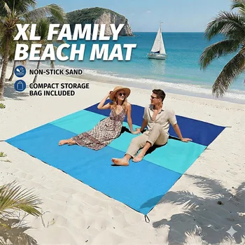 Oversized Sand Free Beach Blanket 1
