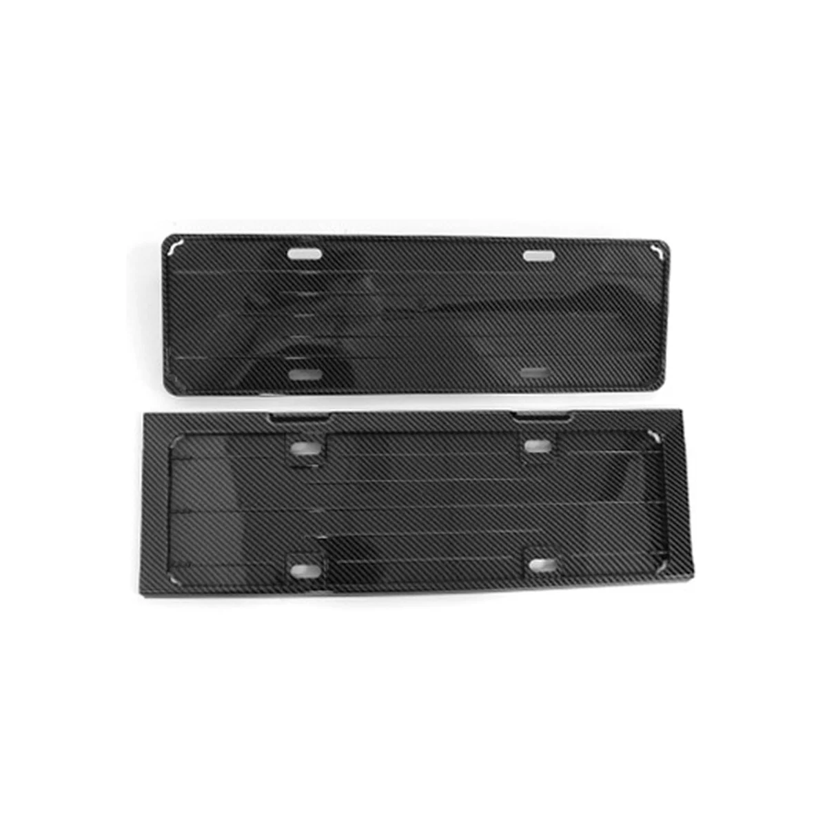 

Car License Plate Frame Registration Plate Bracket Holder for BYD Seal 2022 ABS License Plate Frame(Glossy Carbon Fiber)