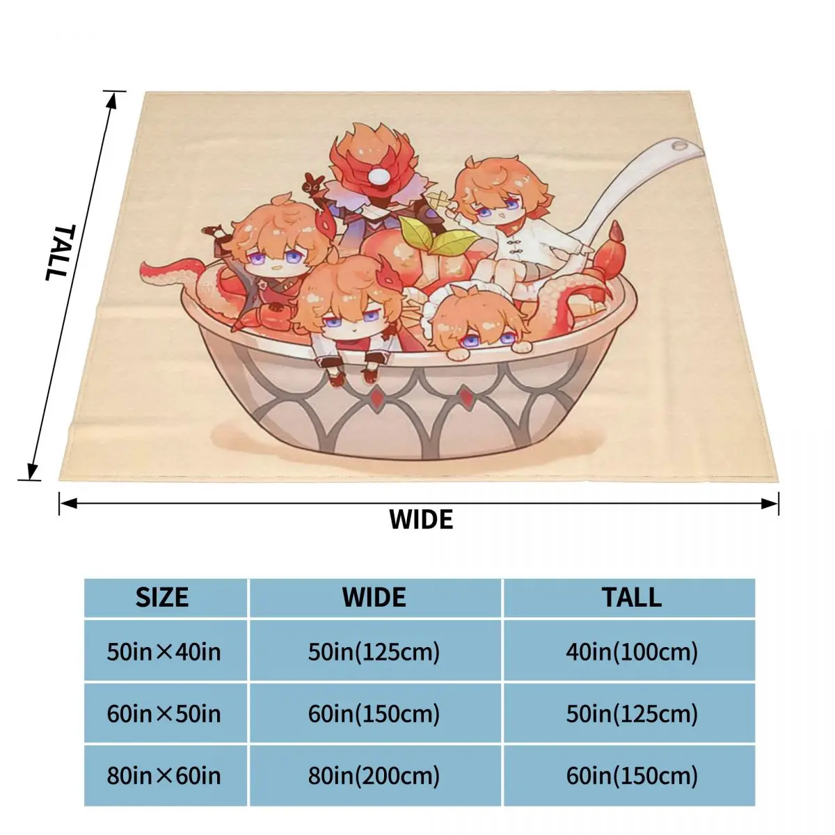 Tartaglia Childe Genshin Impact Ajax Anime Blankets Fleece All Season Soft Throw Blankets for Bed Couch Bedding Thro