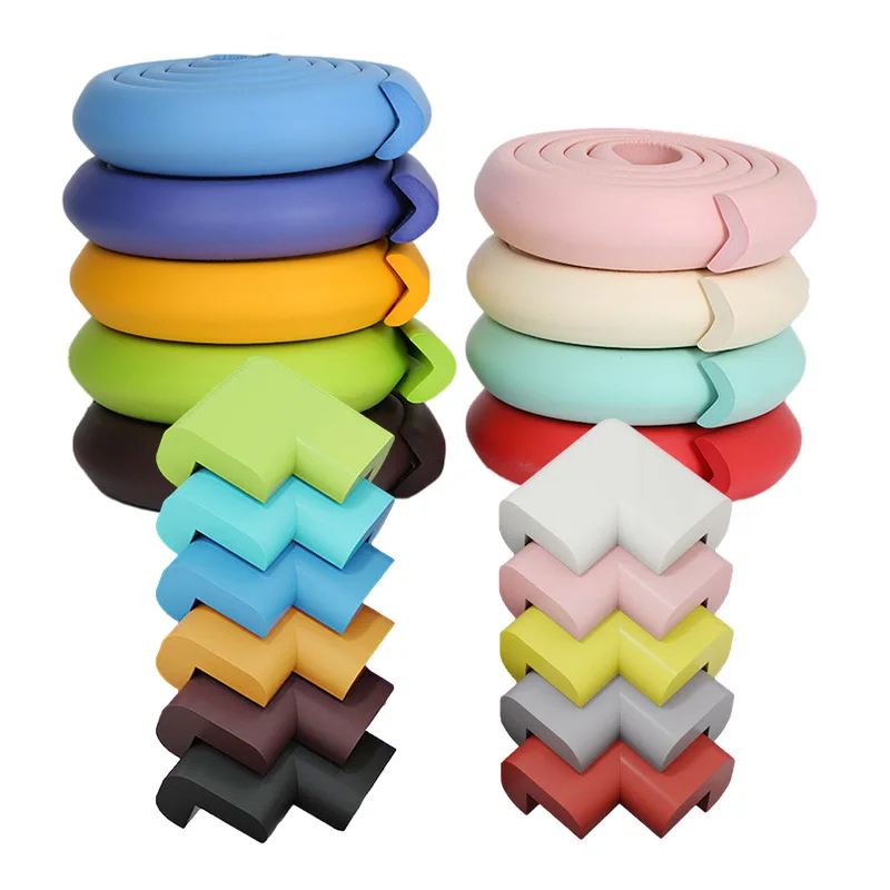 2M Soft Baby Safety Desk Table Edge Guard Strip Security L-Shaped Kids Protection Bumper Edge Angle Home Anti-collision Strip silicone table corner protector table corner protector table edge protector furniture anti collision strip