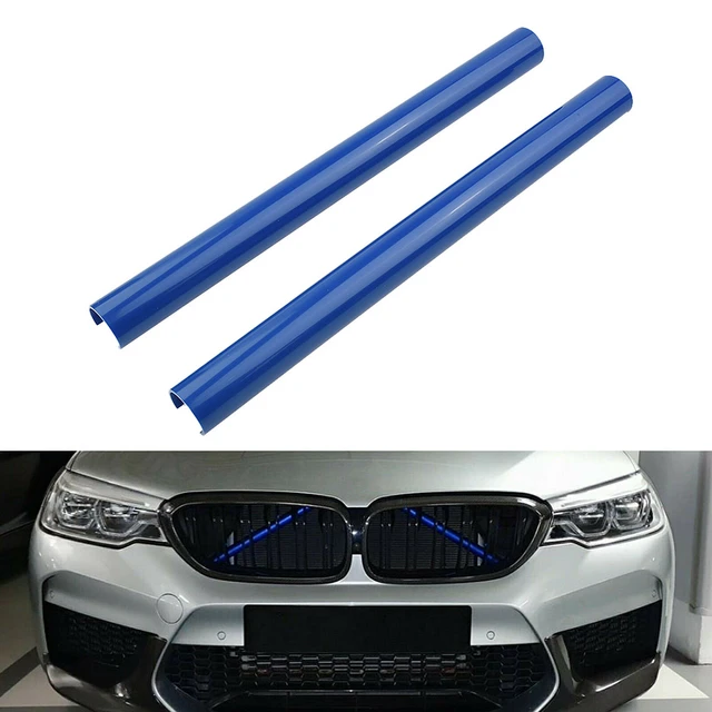 For Bmw F10 F11 F02 F30 F32 3 4 Series Sport Style Front Grille Trim Strips  2 Pcs Strip Cover Frame Car Decorations Stickers - Racing Grills -  AliExpress