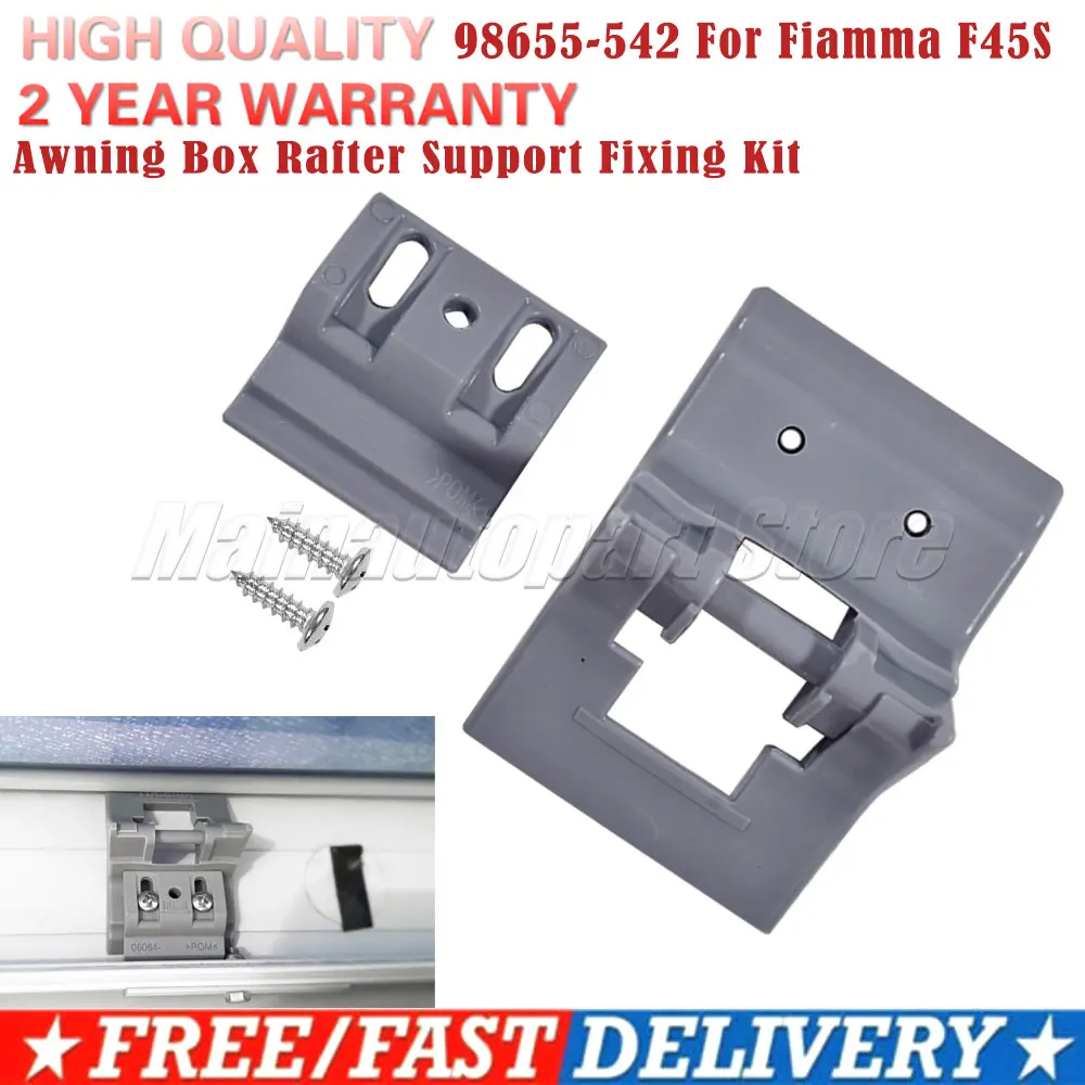 Awning Box Rafter Support Fixing Kit Spare Replacement 98655-542 For Fiamma F45S