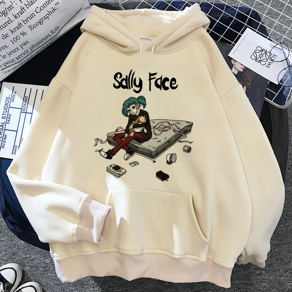 Sally Face hoodies women 2023 Kawaii aesthetic Hooded Shirt women