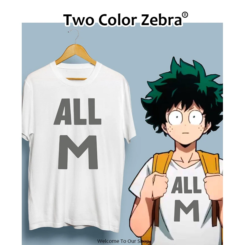 ヒロアカ　Tシャツ　ドレスシャツ　デク 僕のヒーローアカデミア デク Tシャツ(ブラック) Lサイズ