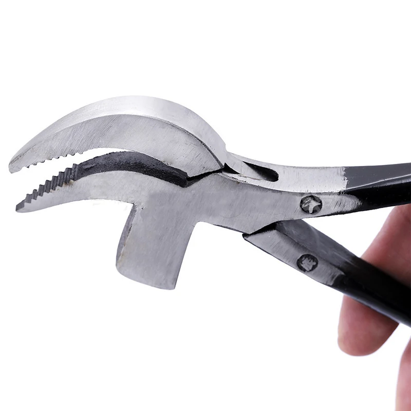 Iron Pliers for Shoe Cobbler, Leather Working Tool, Tack Hammer Repair, Shoemaker Material Tools, 1PC