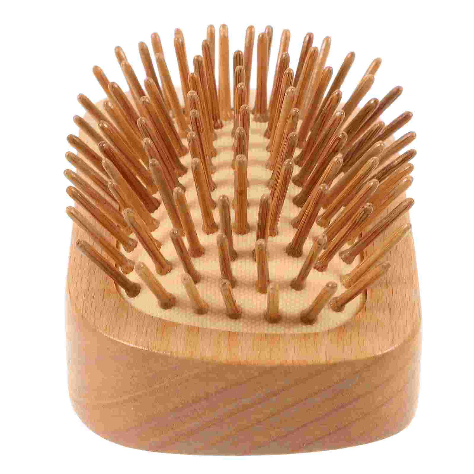 

Purse Comb Paddle Detangler Brush Air Bag Mini Hair Women Hairbrush for Small Thin Women's