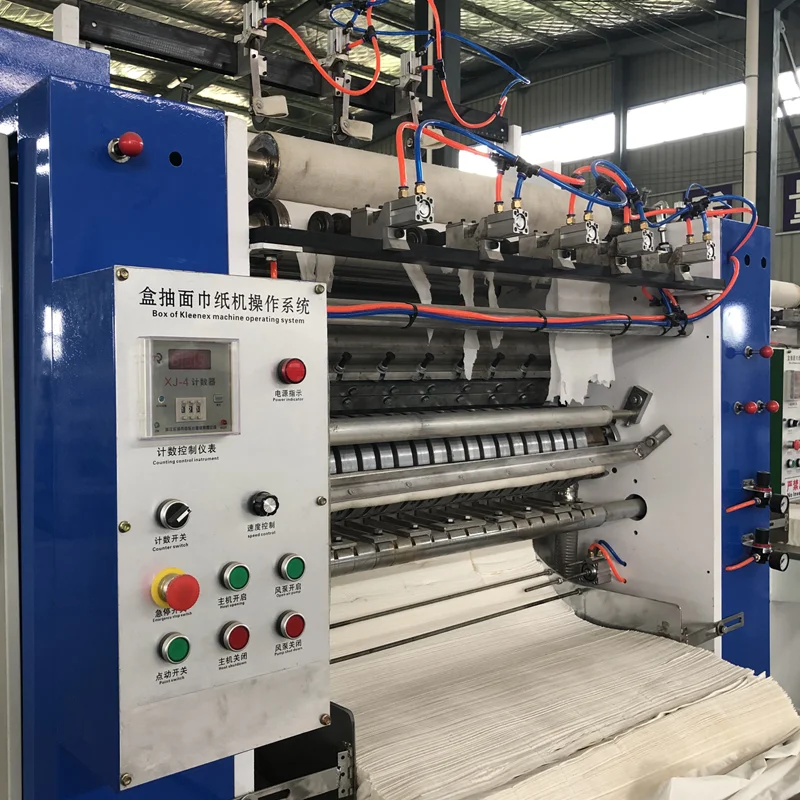 YG 스몰 비즈니스 자동 봉지 냅킨 페이퍼, 페이셜 티슈 페이퍼 제작 기계 