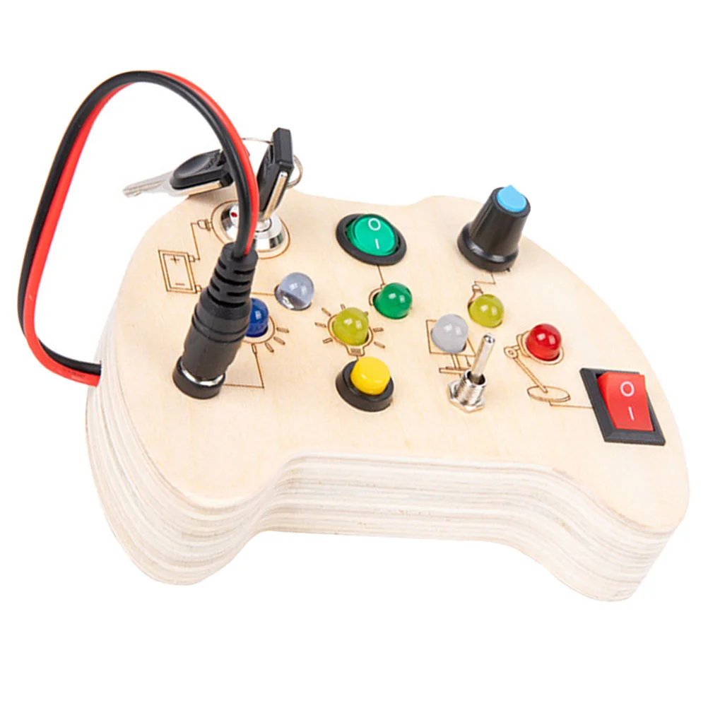 

Детская деревянная игрушка, развивающая доска