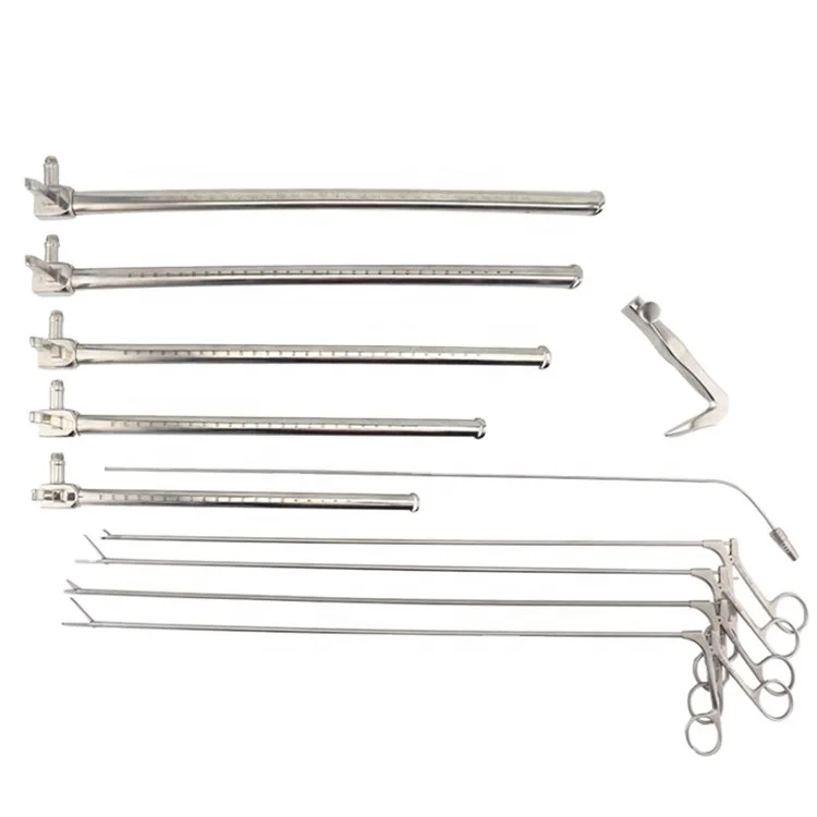 

ENT instruments rigid Optical Esophagoscopy instruments with fiber inside