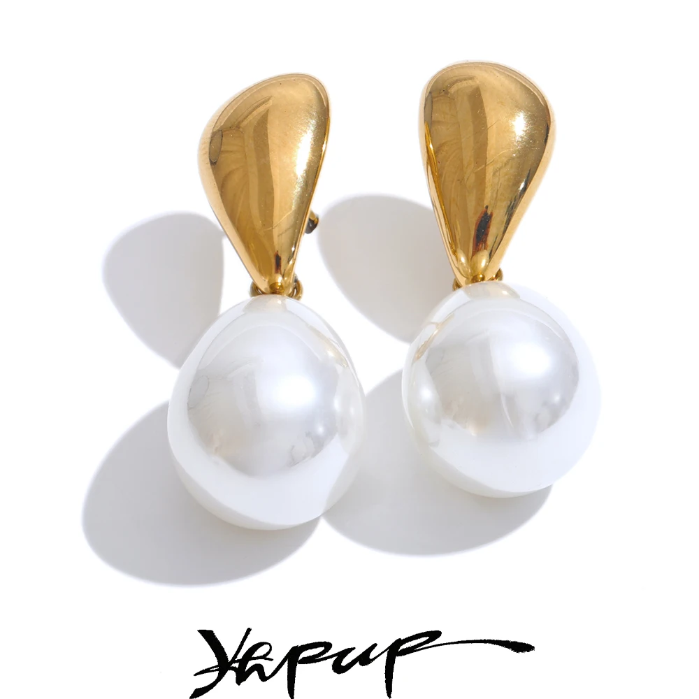 Yhpup Earrings Simulated Pearls