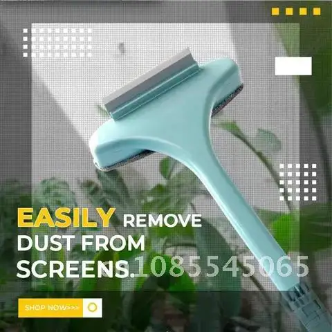 

Household Cleaning Tools 1PC Window Screen Brush for Mosquito Net Cleaner Mosquito Cleaning Brush Window Brush