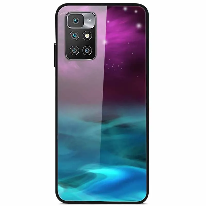 Space Starry Tempered Glass Phone Case - Durable Protective Cover
