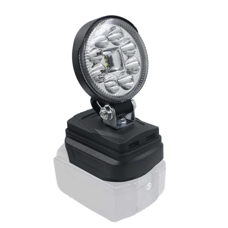 3 Inch Car LED Work Lights Flashlight Electric Torch Spotlight For Makita Lomvum Zhipu Hongsong Jingmi 18V Li-ion Battery BL1830 3
