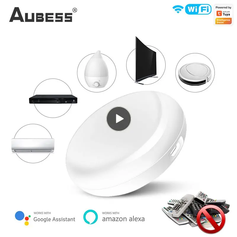 

Умный Универсальный ИК-пульт с Wi-Fi и датчиком температуры и влажности