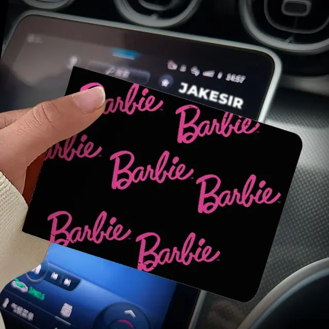 New Barbie Kawaii Card Matte Stickers Anime Cartoon Small Chip carta di  debito di credito nastro adesivo per la pelle ragazze fai da te Decor  regalo giocattolo - AliExpress