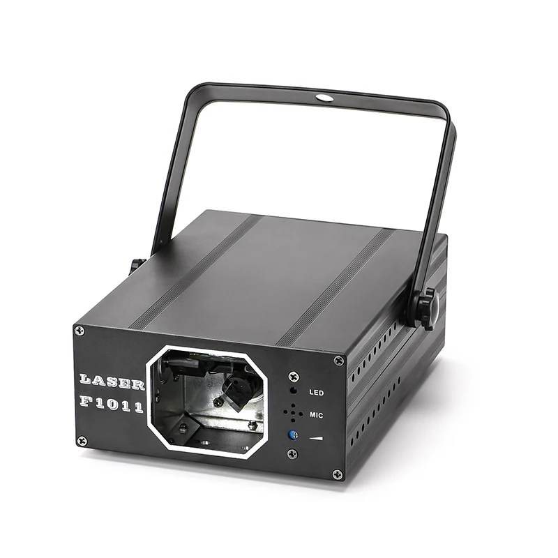 

Лидер продаж F1011, 310 МВт rgb миниатюрный лазерный светильник, полноцветный RGB шаговый двигатель, лазерный светильник для вечерние, Dj-шоу