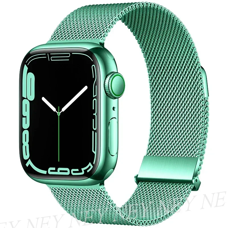 Elegant Milanese Loop Metal Watch Band Strap