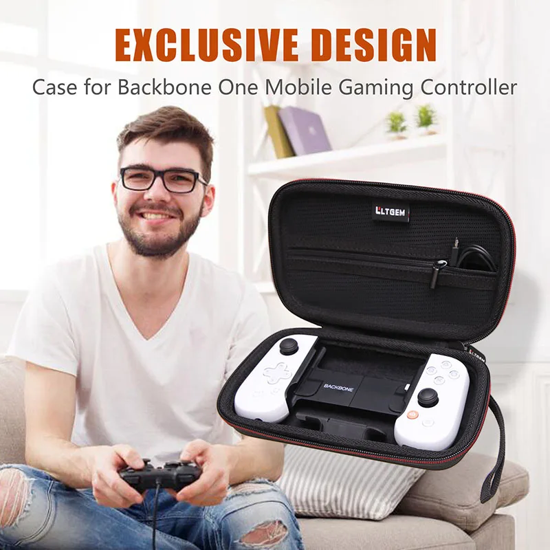 EVA Hard Case for Backbone One Mobile Gaming Controller Protective