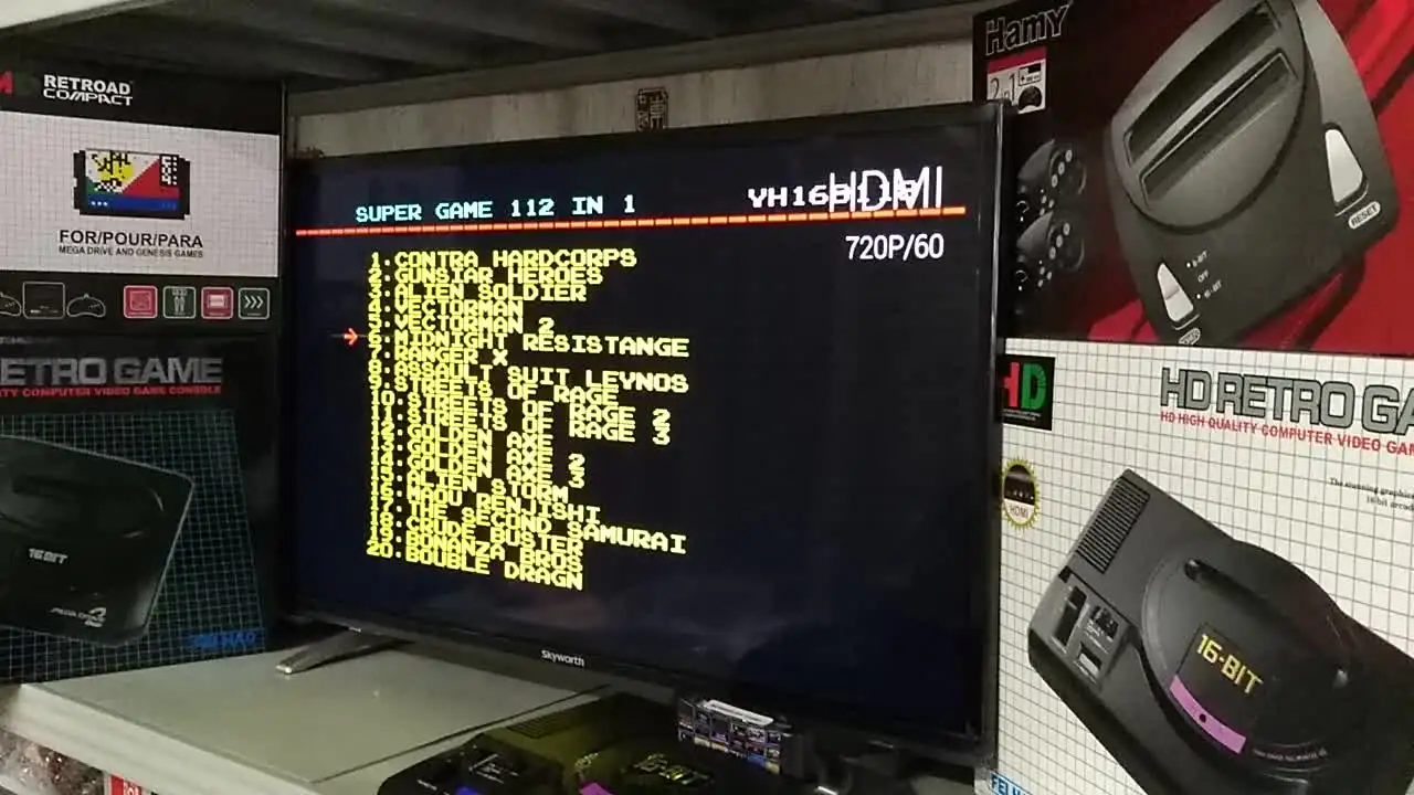 レトロゲーム 16ビットHDレトロゲームコンソールfeihao (170 + 112in1 /126in