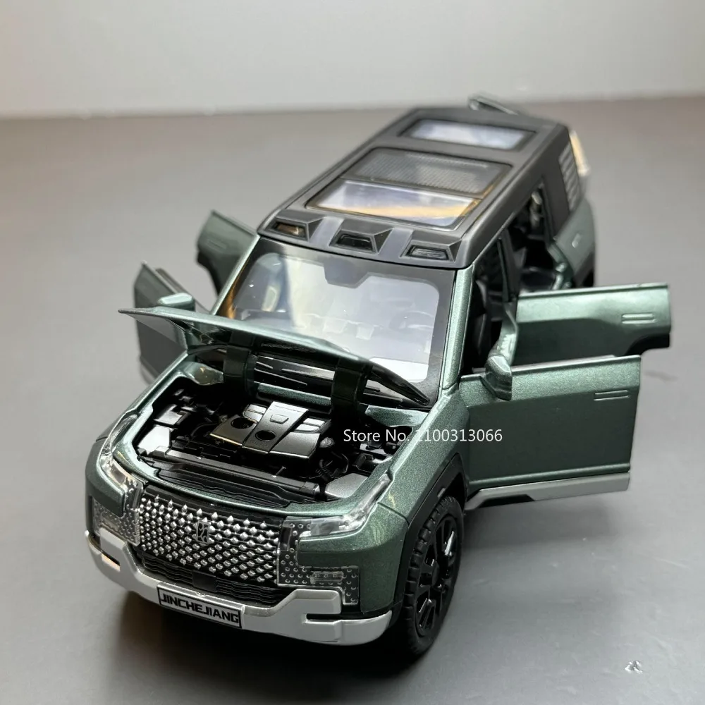 1/32 Alloy Model Cars BYD Look Up Off-road Vehicles Diecasts Model