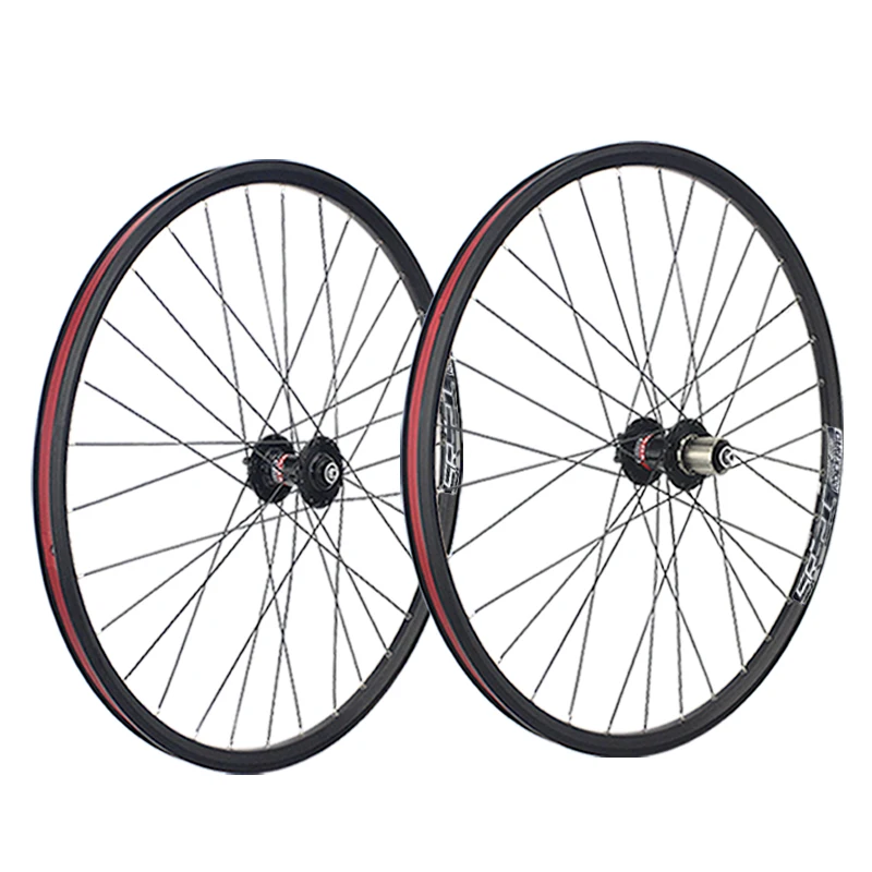 Novatec-アルミニウム合金製自転車ホイールセット,29スピード,d041