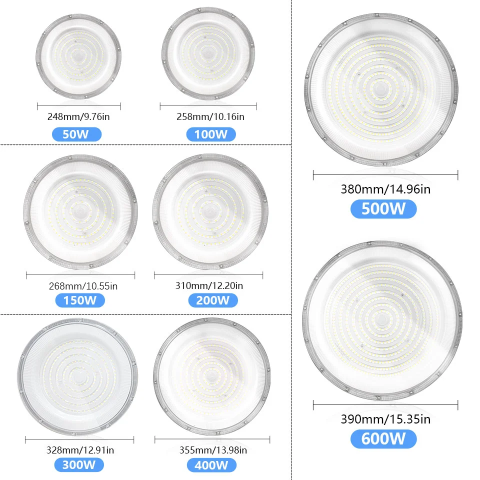 Super Bright High Bay Light Ceiling Light AC85-265V Waterproof Taller Work Lights Garage Lights Industrial For Warehouse Factory