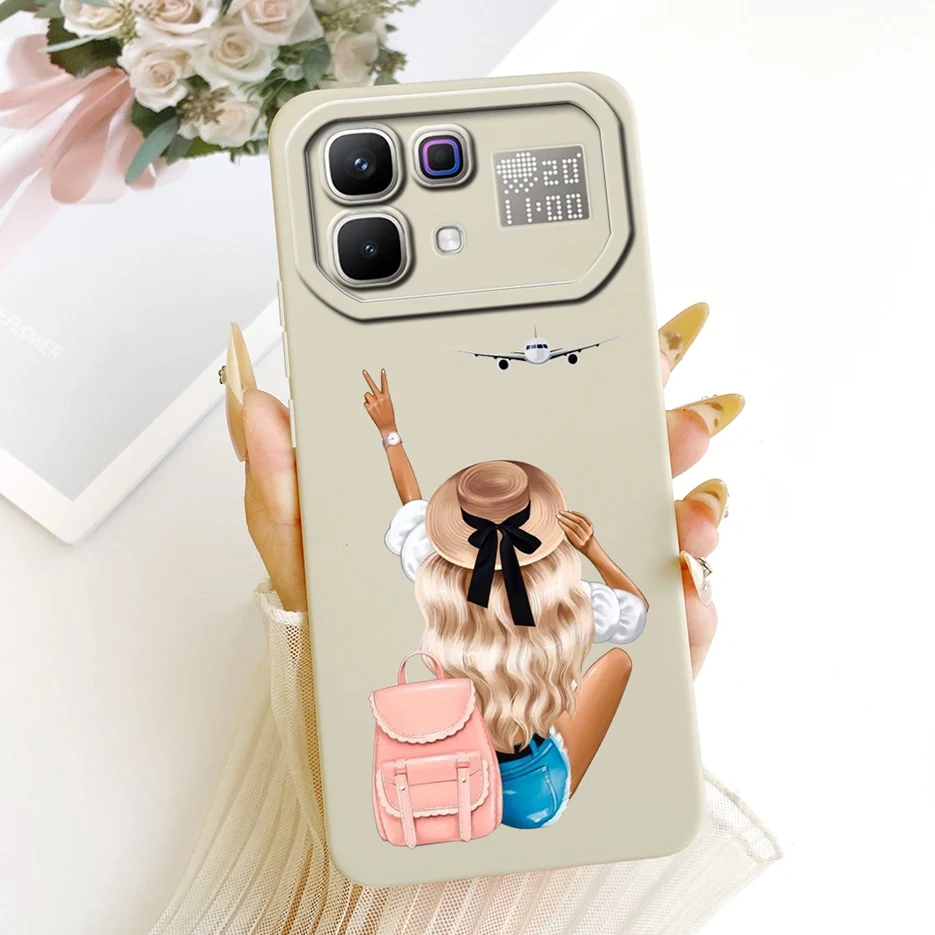 Cute Cat Astronaut Cartoon Soft Silicone Phone Case