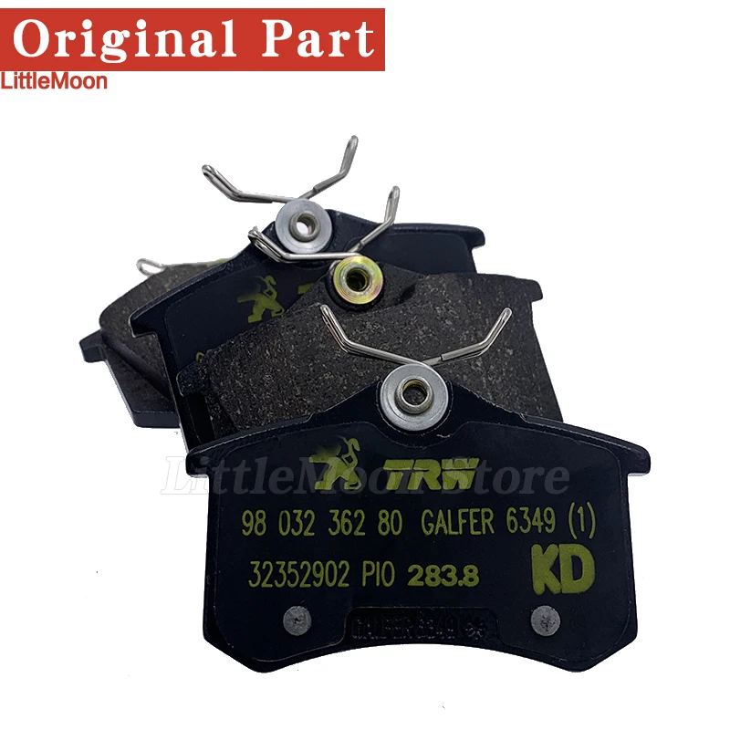 Original rear brake pads 425467 1608520380 1611456380 1623180580 for Peugeot 307 Citroen C4 Picasso