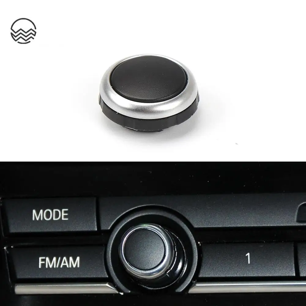 

Car Center Console Radio Switch Volume Knob CD Machine Switch Button Cover For BMW F10 F02 F07 5 7 Series GT 520 525i 730 740